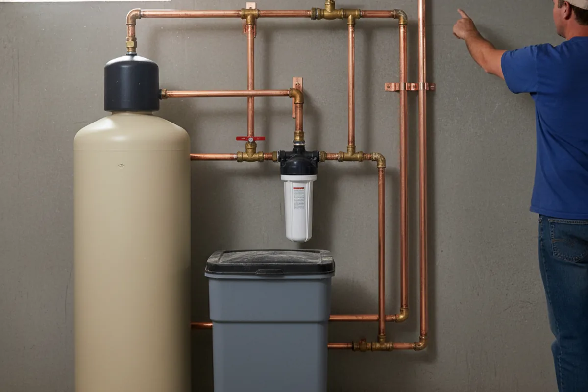 Whole-house water treatment system installed in Alto